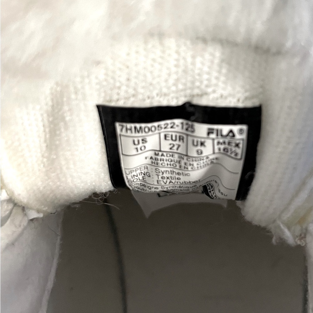 Fila Disrupters Shearlings Winter Boots - Toddlers Size 10 - Picture 7 of 10